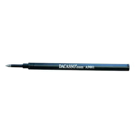 Dacasso Rolling Ball Pen Refill, Black Ink Only A9001